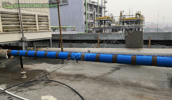 掃頻電子除垢儀三期管道纏繞圖2